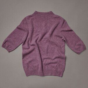 🍋3 for $20🍋 Purple Lightweight Short Sleeve Sweater Size M